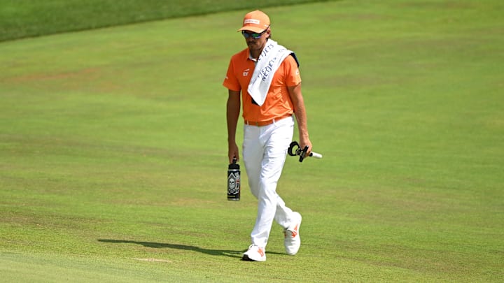 Rickie Fowler was one of 29 players who had their seasons end early at the BMW Championship. Rickie Fowler was one of 29 players who had their seasons end early at the BMW Championship.