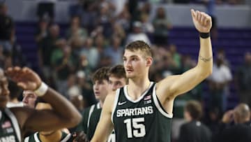 Michigan State Spartans center Carson Cooper 