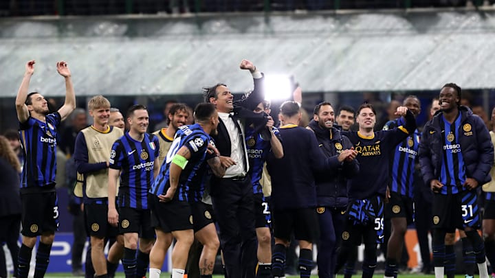 FC Internazionale Milano v FC Barcelona - UEFA Champions League 2024/25 Semi Final Second Leg FC Internazionale Milano v FC Barcelona - UEFA Champions League 2024/25 Semi Final Second Leg