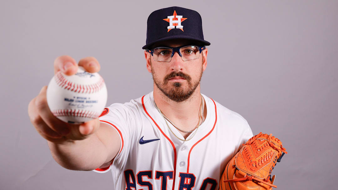 Houston Astros pitcher J.P. France.