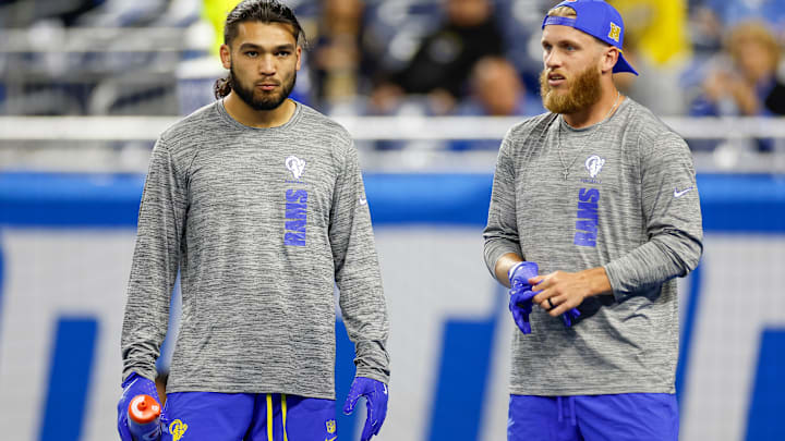 Los Angeles Rams v Detroit Lions, Puka Nacua, Cooper Kupp