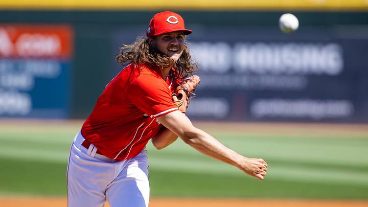 Cincinnati Reds pitcher Rhett Lowder
