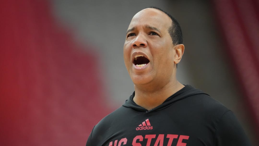 NC State basketball head coach Kevin Keatts