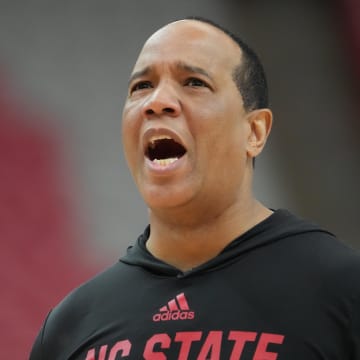 NC State basketball head coach Kevin Keatts