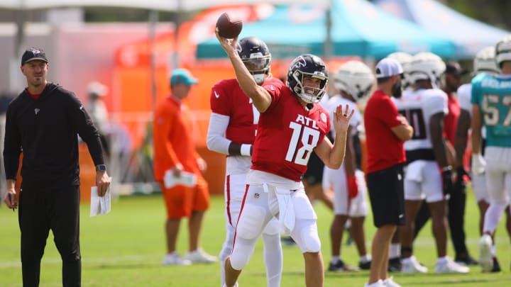 Atlanta Falcons quarterback Kirk Cousins headlines the list of inactives Friday against the Miami Dolphins.