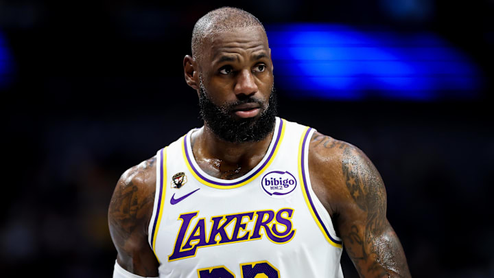 Los Angeles Lakers forward LeBron James