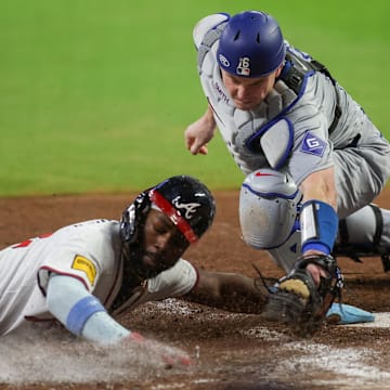 Everything that could have gone wrong for the Atlanta Braves at the plate went wrong in the series finale with the Dodgers. Mandatory Credit: Brett Davis-Imagn Images