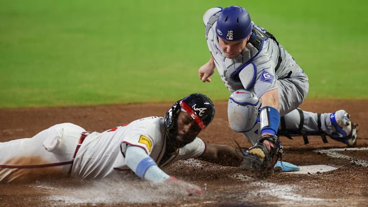 Everything that could have gone wrong for the Atlanta Braves at the plate went wrong in the series finale with the Dodgers. Mandatory Credit: Brett Davis-Imagn Images