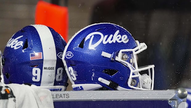 Duke Blue Devils helmet