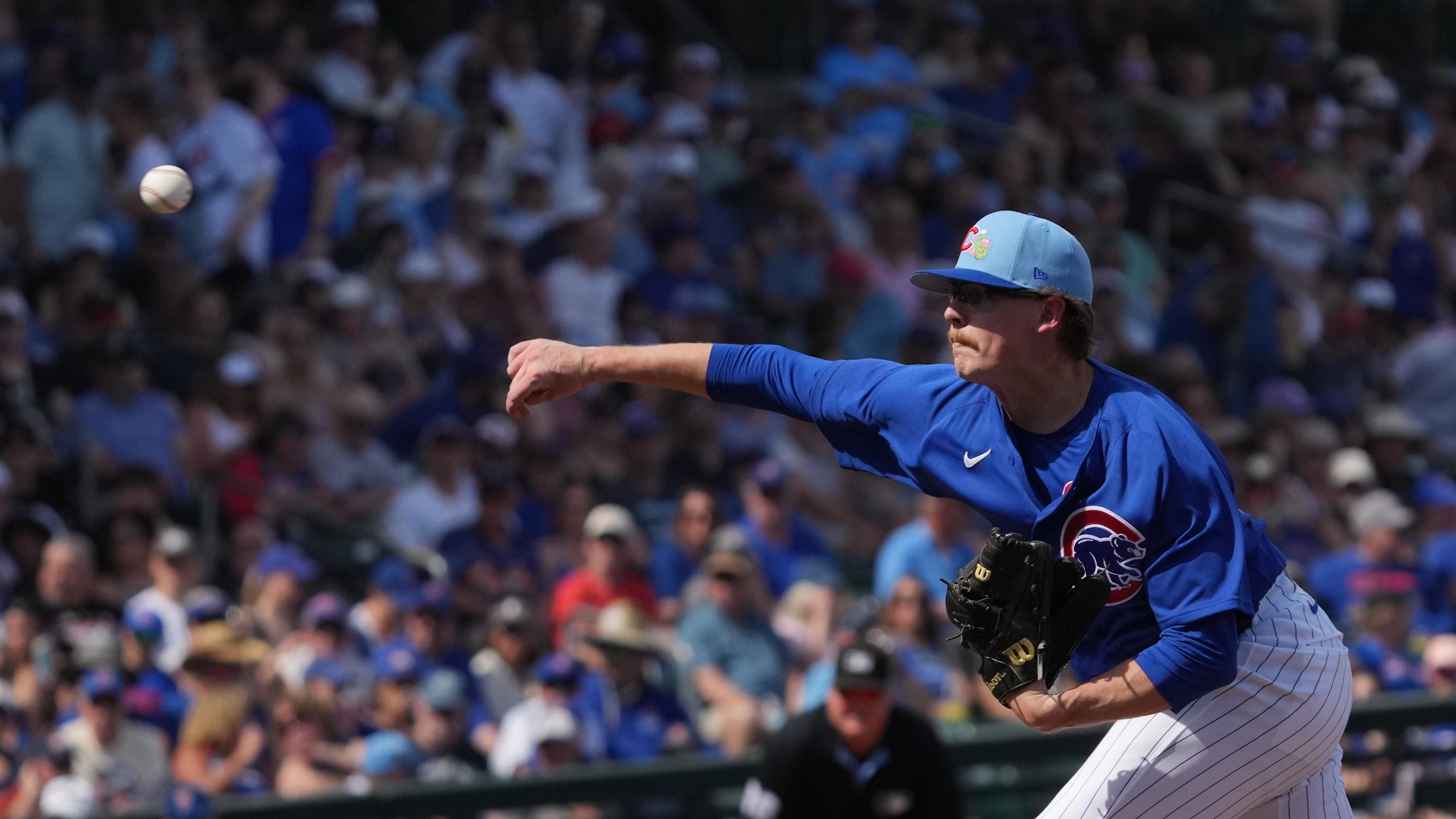 Cubs recall Corbin Martin to replace the injured Daniel Palencia in the bullpen