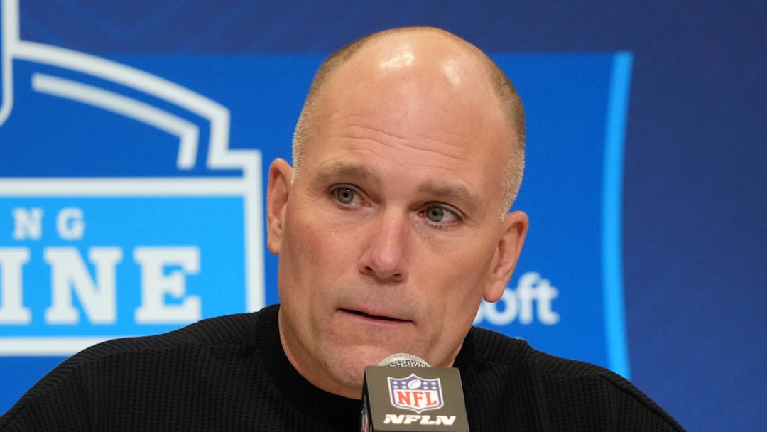 Baltimore Ravens general manager Eric DeCosta.