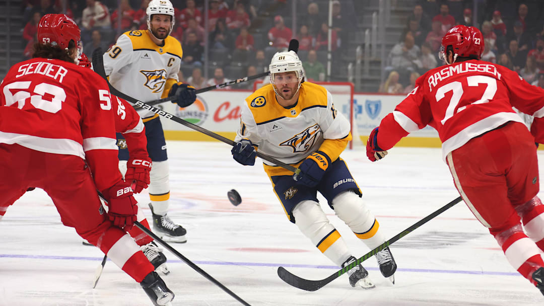 Nashville Predators v Detroit Red Wings