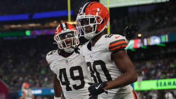 Cleveland Browns Jamari Thrash, Aidan Robbins