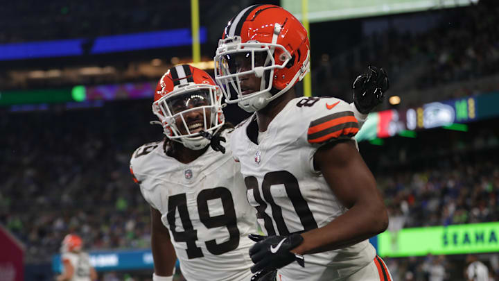 Cleveland Browns Jamari Thrash, Aidan Robbins