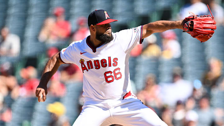 Oakland Athletics v Los Angeles Angels