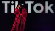Dec 10, 2023; Mesa, Arizona, United States; Cardi B performs at the TikTok in the Mix music festival at Sloan Park.