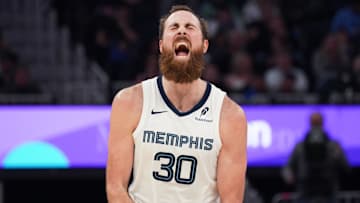Former Memphis Grizzlies center Jay Huff (30).
