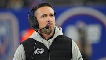 Green Bay Packers head coach Matt LaFleur