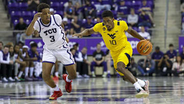 West Virginia is a significant favorite against TCU on Tuesday night.