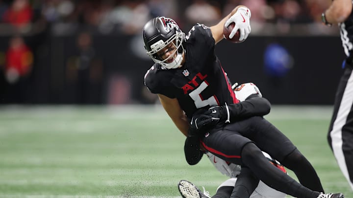 Atlanta Falcons wide receiver Drake London.