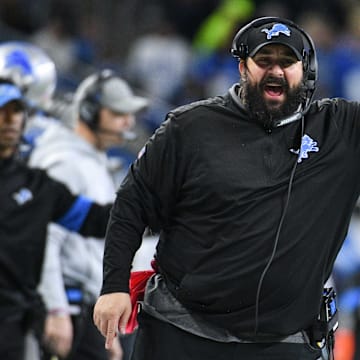 Detroit Lions head coach Matt Patricia.