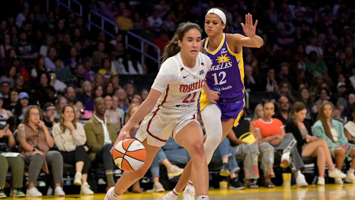 The Washington Mystics and guard Sonia Citron are favored on Tuesday.