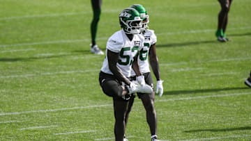 NY Jets linebacker Jamin Davis