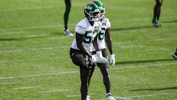 NY Jets linebacker Jamin Davis