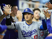 Los Angeles Dodgers v Miami Marlins