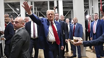 Former president and current Republican nominee for president Donald J. Trump