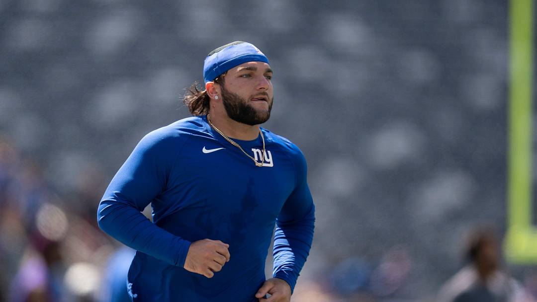 New York Giants running back Cam Skattebo New York Giants running back Cam Skattebo