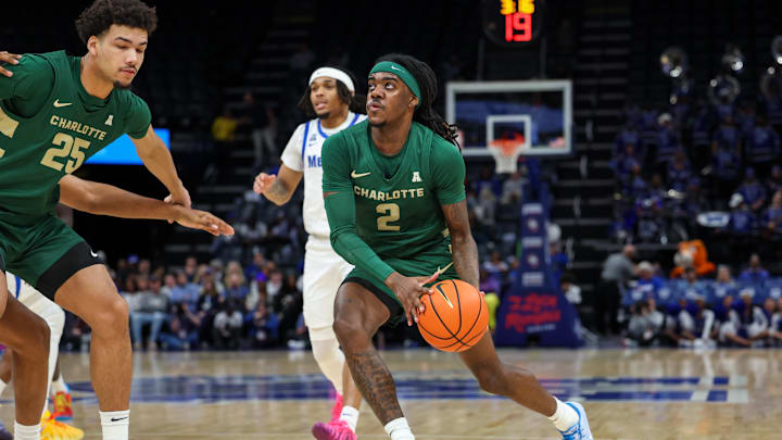 Dezayne Mingo (2) had 35 points in Charlotte's upset win over UAB