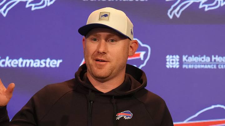 Buffalo Bills head coach Joe Brady 