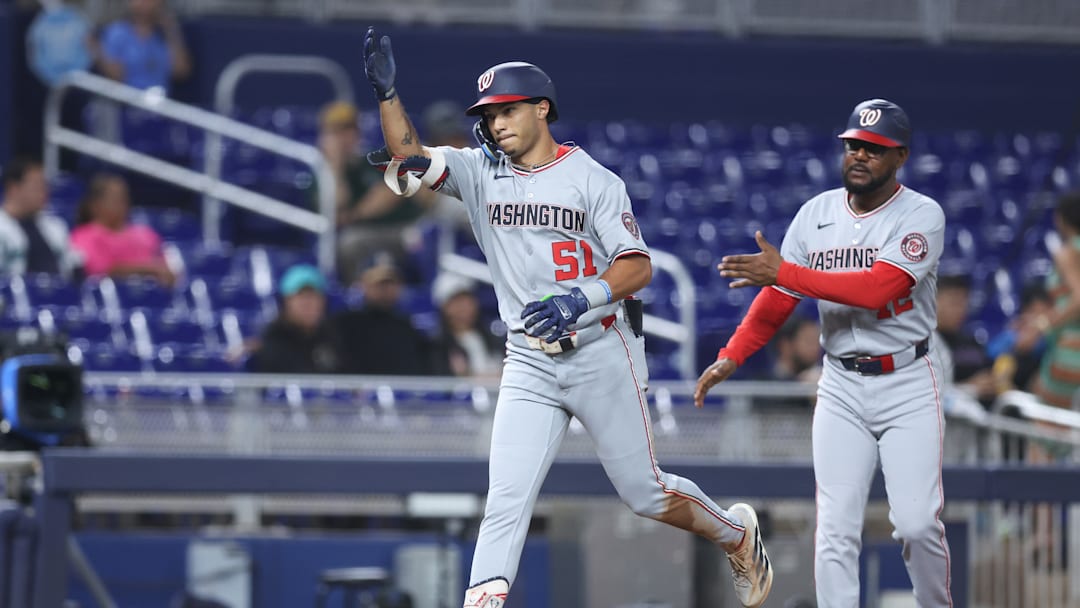 Washington Nationals v Miami Marlins