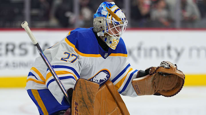 Buffalo Sabres goalie prospect Devon Levi
