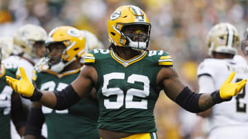 Green Bay Packers linebacker Rashan Gary