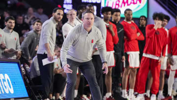 Mar 5, 2024; Athens, Georgia, USA; Georgia Bulldogs head coach Mike White reacts on the sideline against the Mississippi Rebels during the second half at Stegeman Coliseum. Mandatory Credit: Dale Zanine-USA TODAY Sports