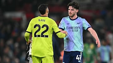 Rice and Raya were among the standouts for Arsenal