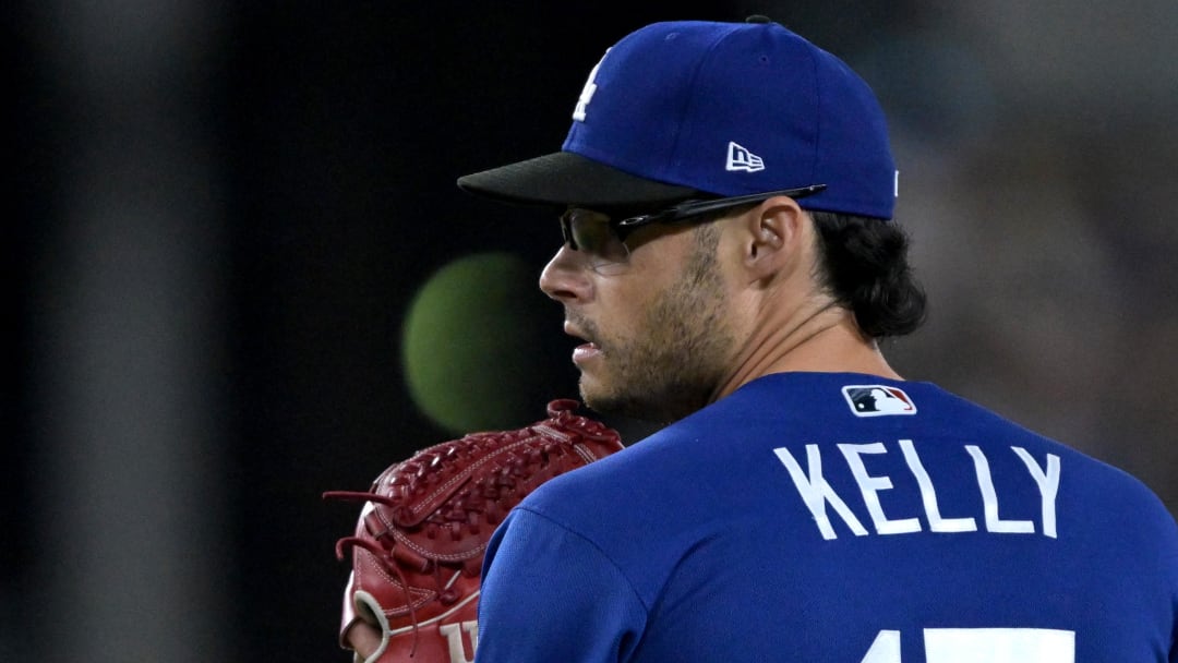 Los Angeles Dodgers relief pitcher Joe Kelly