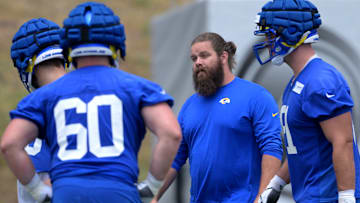 Los Angeles Rams Offseason Workout, OL Coach Ryan Wendell