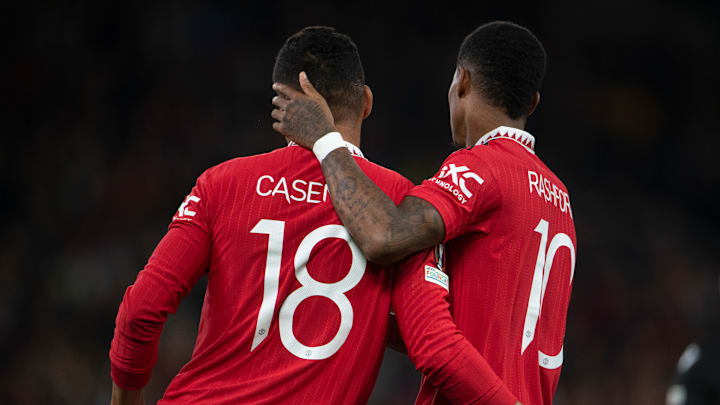 Casemiro, Marcus Rashford Casemiro, Marcus Rashford
