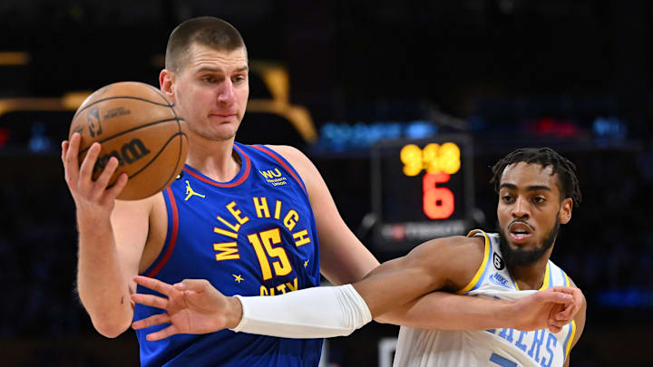 Denver Nuggets center Nikola Jokic.