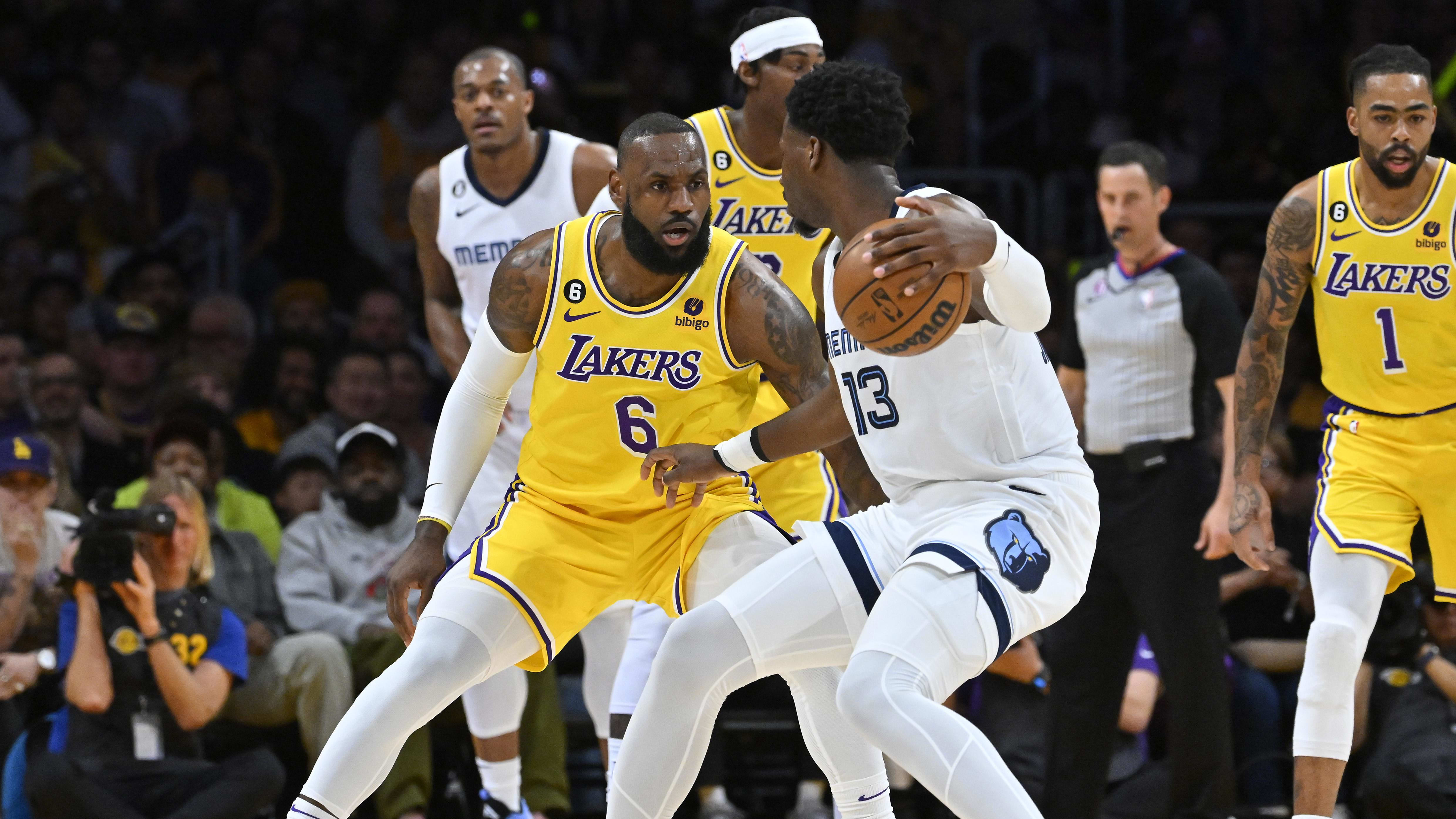 Los Angeles Lakers contre Memphis Grizzlies