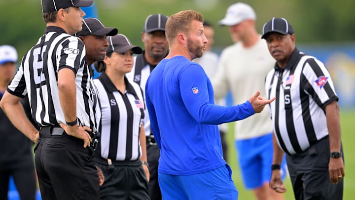 Los Angeles Rams Offseason Workout HC Sean McVay