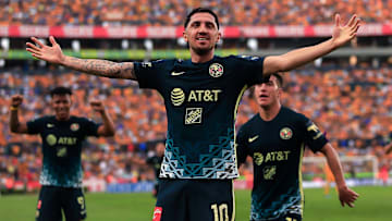 El chileno Diego Valdés convirtió el primer tanto del América en su victoria 0-2 sobre Tigres.