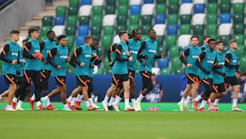 Chelsea FC Training Session And Press Conference – UEFA Super Cup 2021