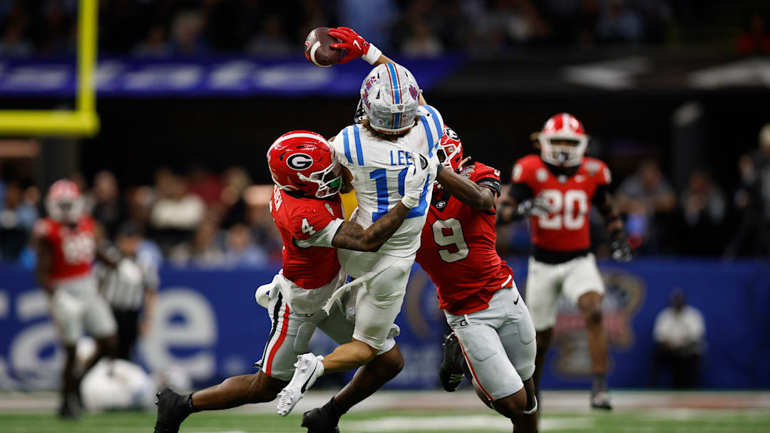 KJ Bolden, Chris Cole, Cayden Lee, Georgia Bulldogs, Ole Miss Rebels