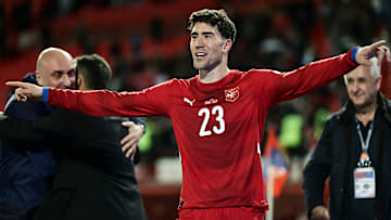 Dusan Vlahovic, who scored for Serbia for the first time since 2023, should feature under Juve's interim manager Igor Tudor