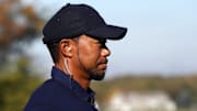 Tiger Woods, pictured at the 2016 Ryder Cup at Hazeltine, will surely be considered for the 2027 captaincy.