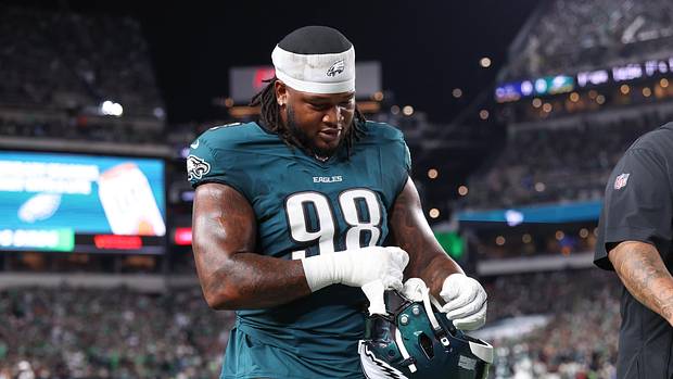 Philadelphia Eagles defensive tackle Jalen Carter